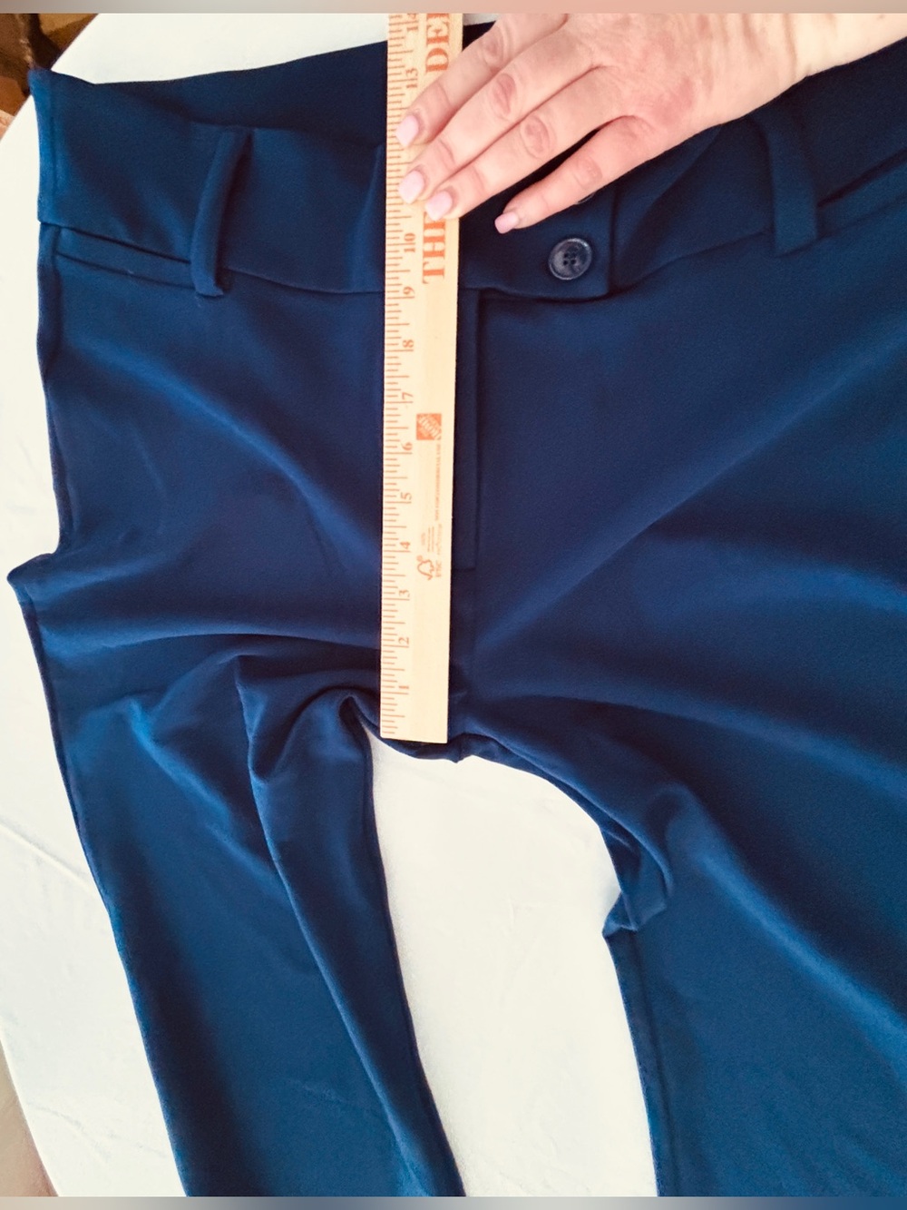 ALLOY APPARREL Staton Tall Flare Blue Pants Women’s 18 Long 18x35 Style #179894 - Picture 10 of 11